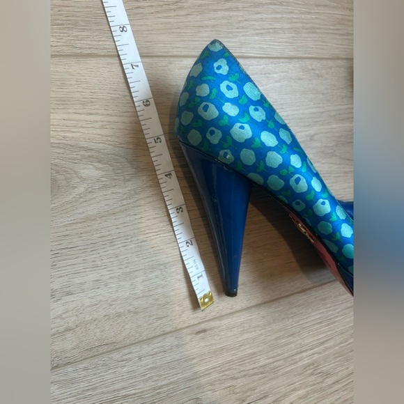 Betsey Johnson Vero Cuoio Womens Platform Size 8.5 Event Prom HOCO Bratcore Y2K - Picture 13 of 15